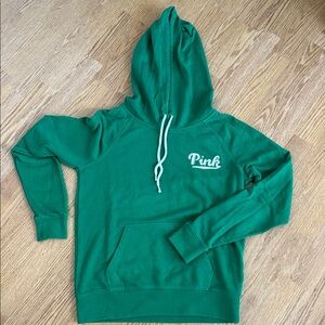 Victoria's Secret Pink Green Hoodie